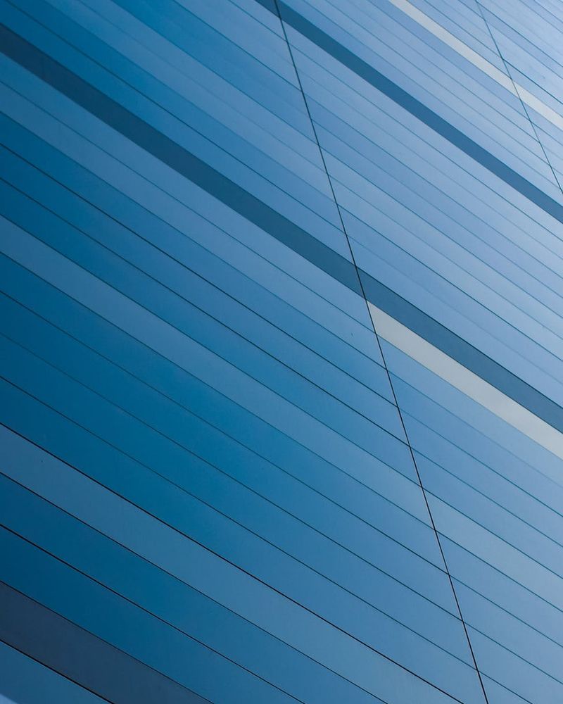 Abstract blue and grey lines representing calm atmosphere